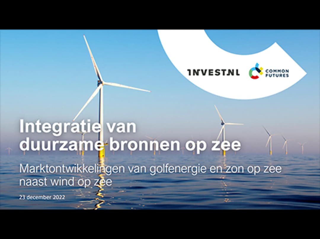 Integration of sustainable energy sources at sea